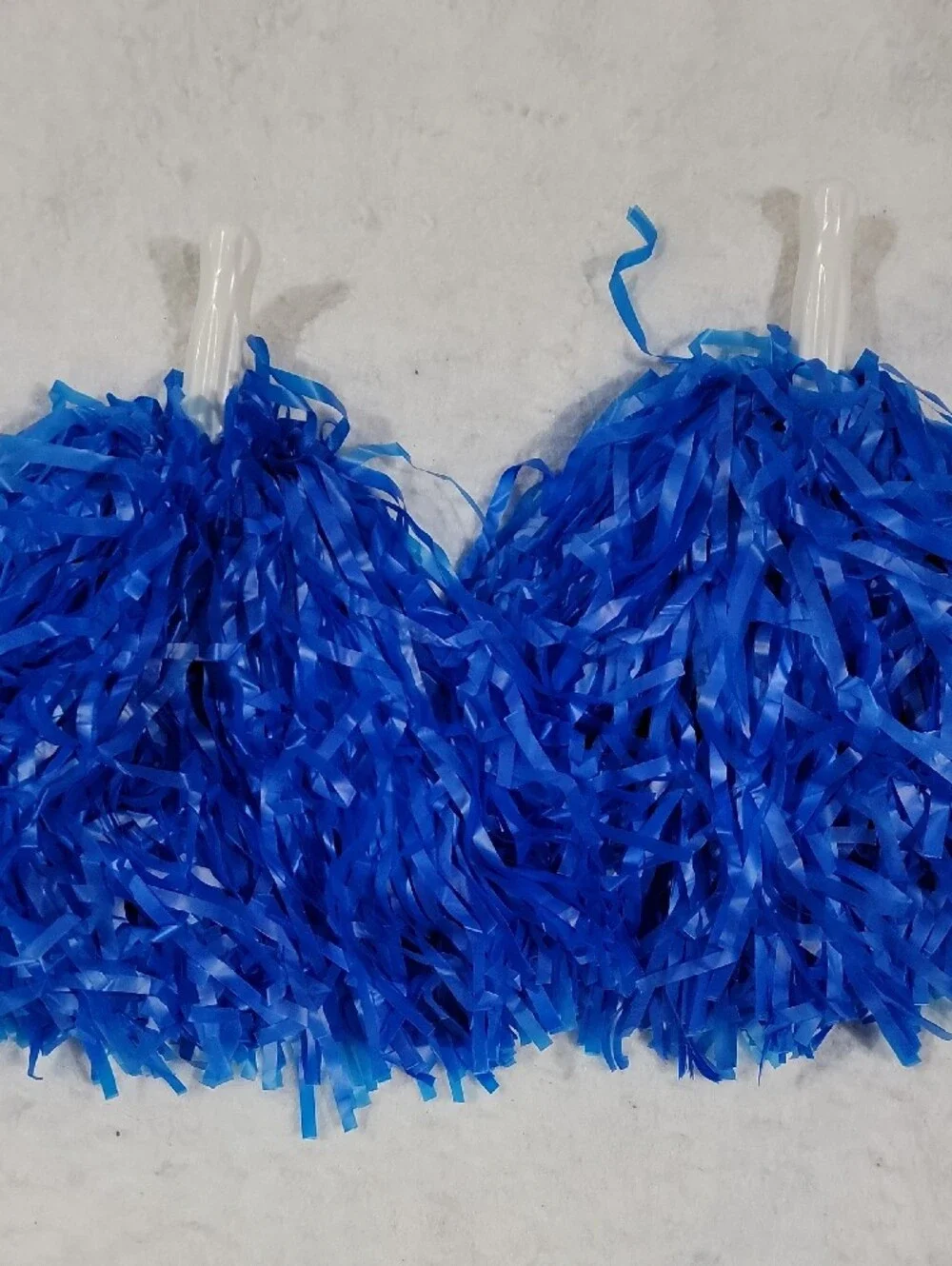 Ikali Blue, White and Red Girls Zombie Cheerleader Costume with Pom-Poms 3t/4t